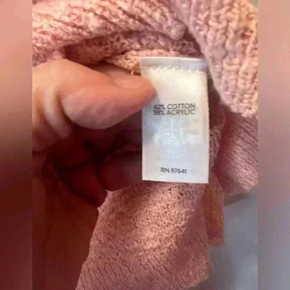 J Jill Slub-Textured Button-Front Cardi pink macaron NWT Size Large petite - Picture 7 of 9